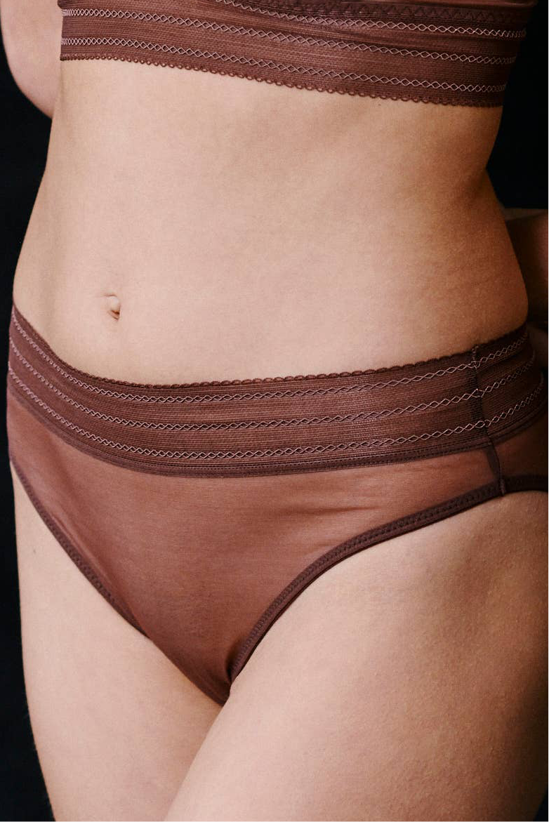 Bare Bikini Brief | Merlot