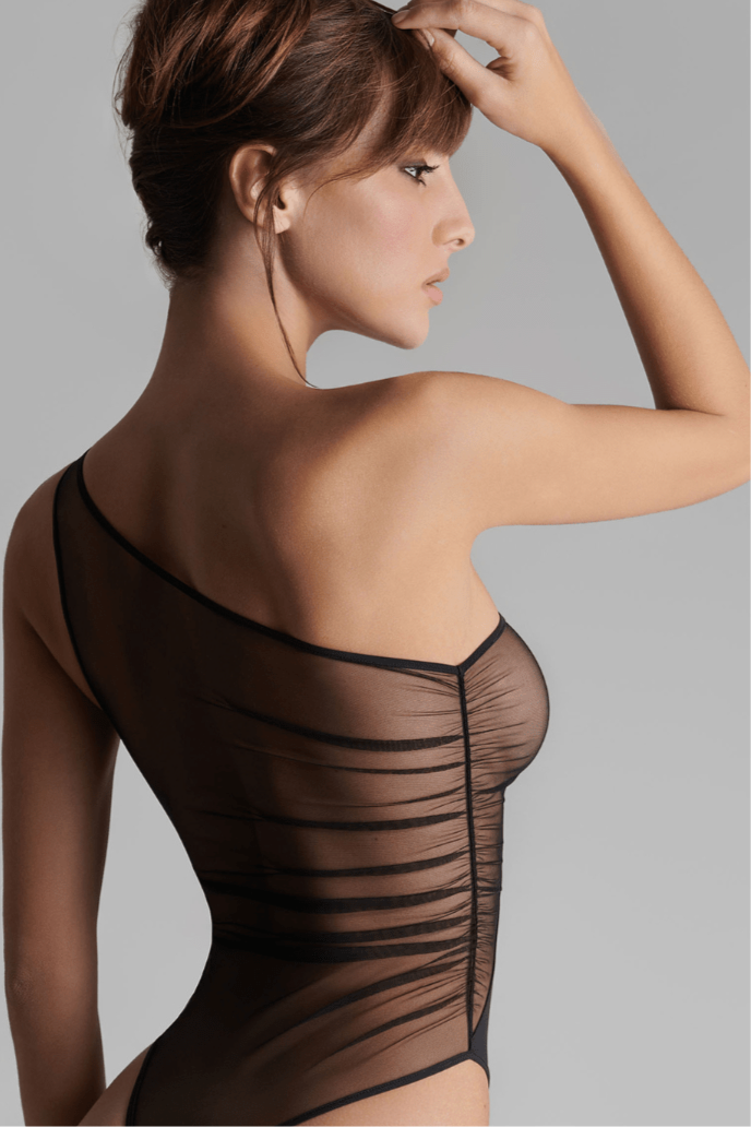 Asymmetric Body Thong