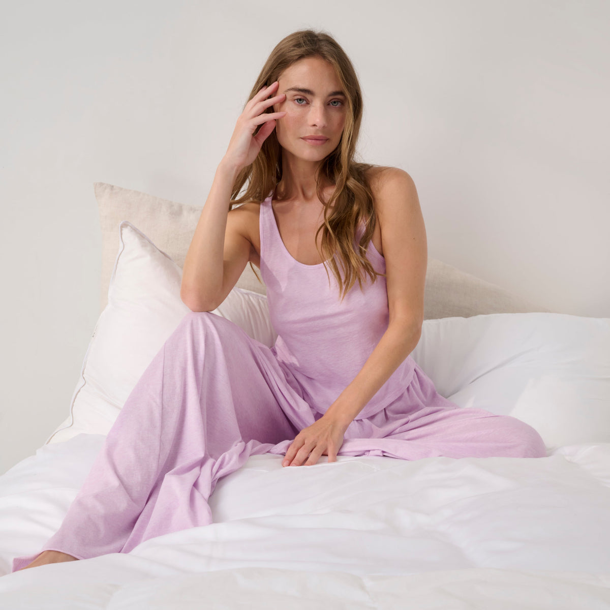 Organic Pima Curved Hem Tank
