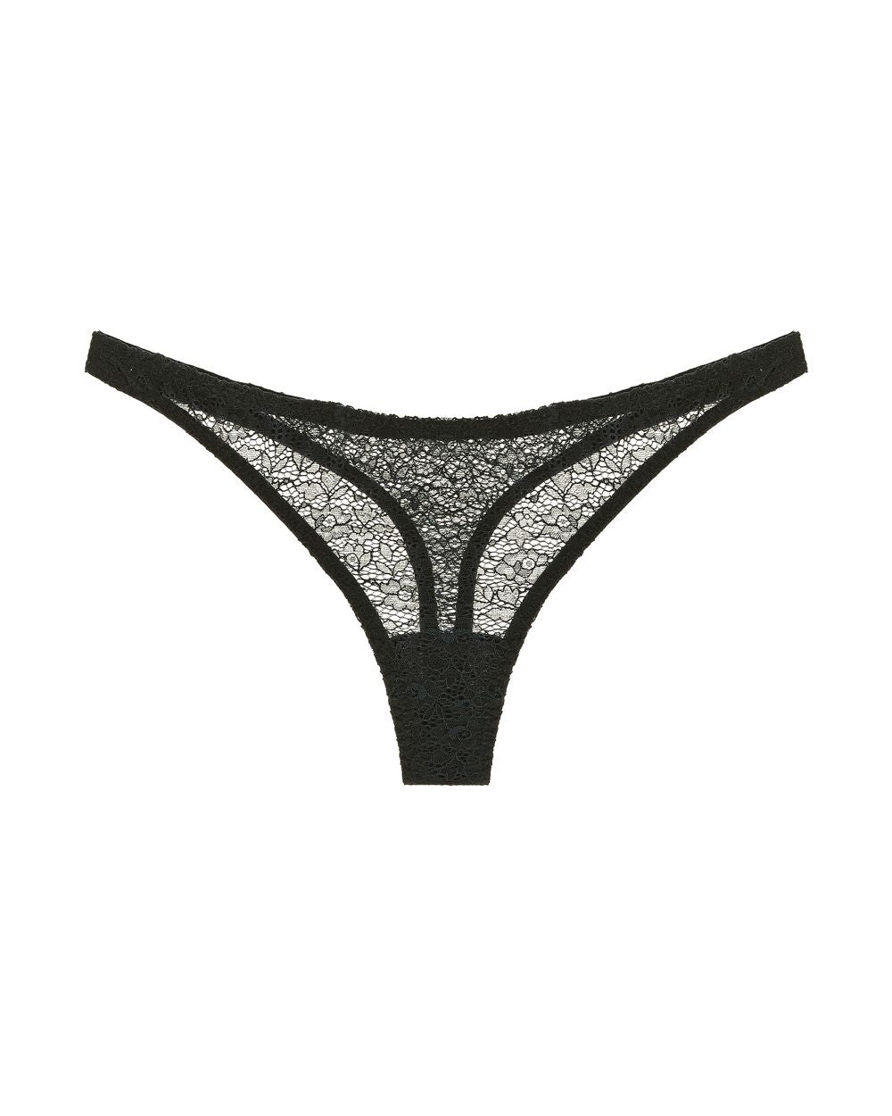 Journelle Alix Thong in Black, available at LaSource in Darien.