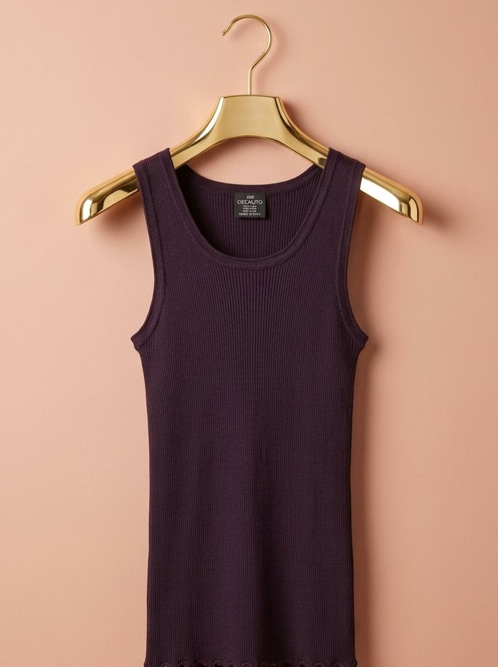Top in Wool and Silk