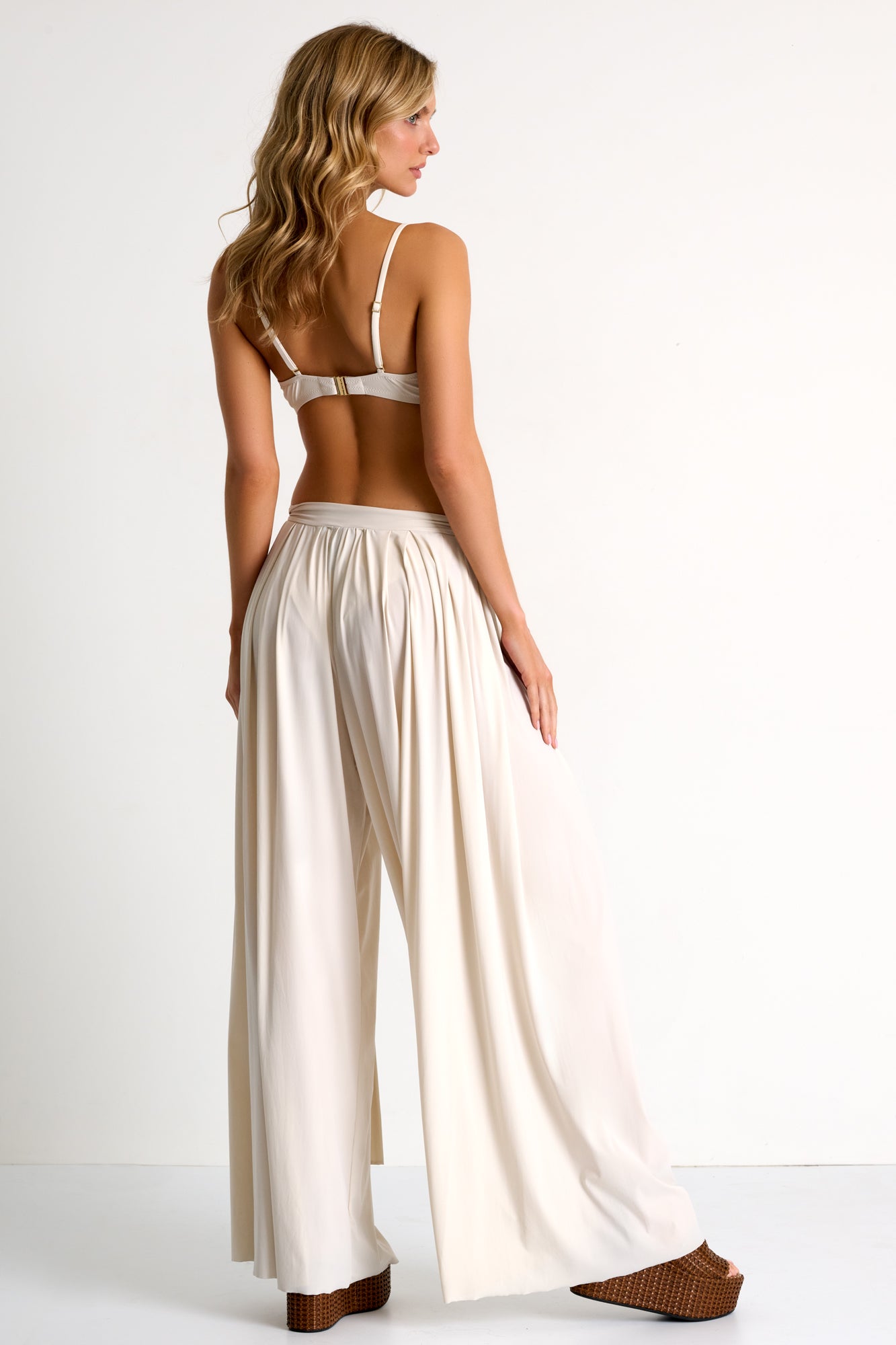 Wide-Leg Palazzo Pants