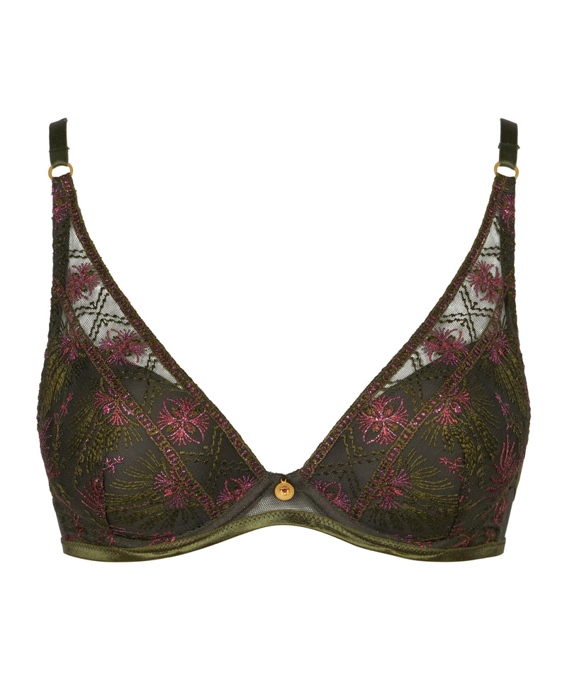 Sound of Heart Padded Plunge Bra