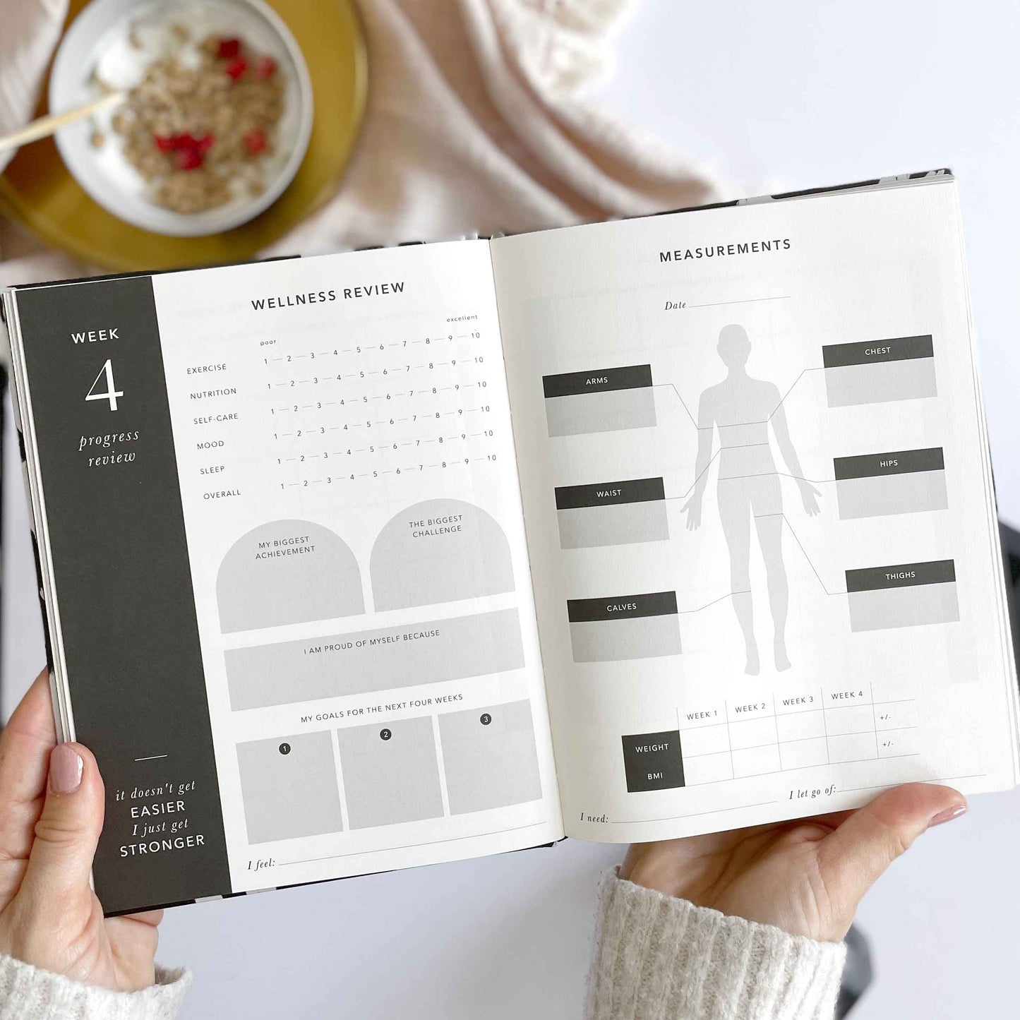 My Daily Fitness Planner | Workout and Meal Planner available at LaSource in Darien