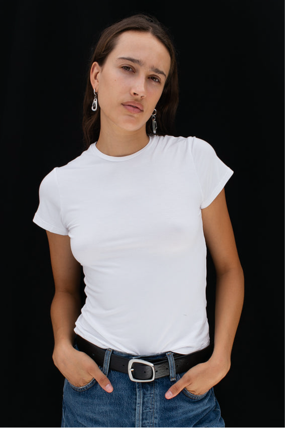 Bridget White Tee