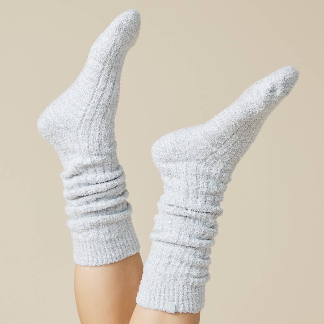 Slouchy Marshmallow Non-Slip Socks