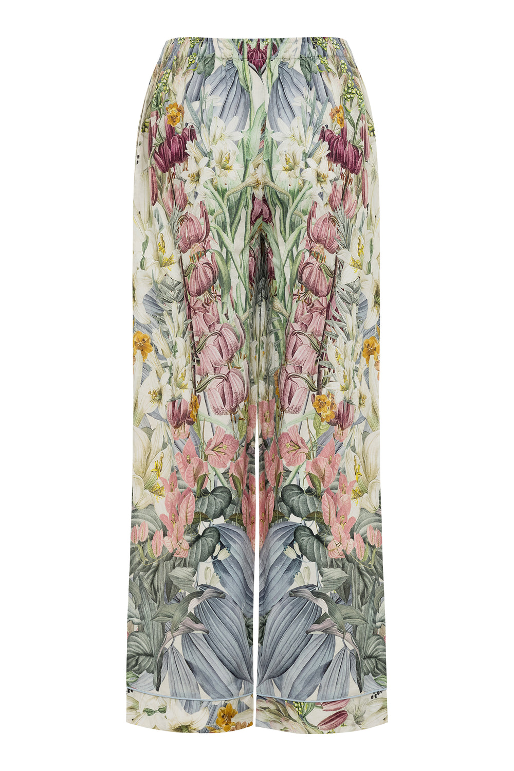 Blue Flowers Pajama Set