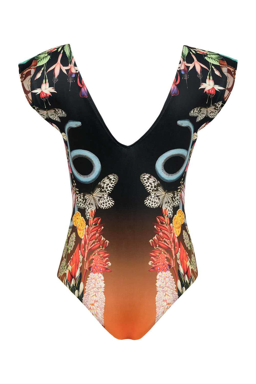 Liset One Piece in Snake Butterfly