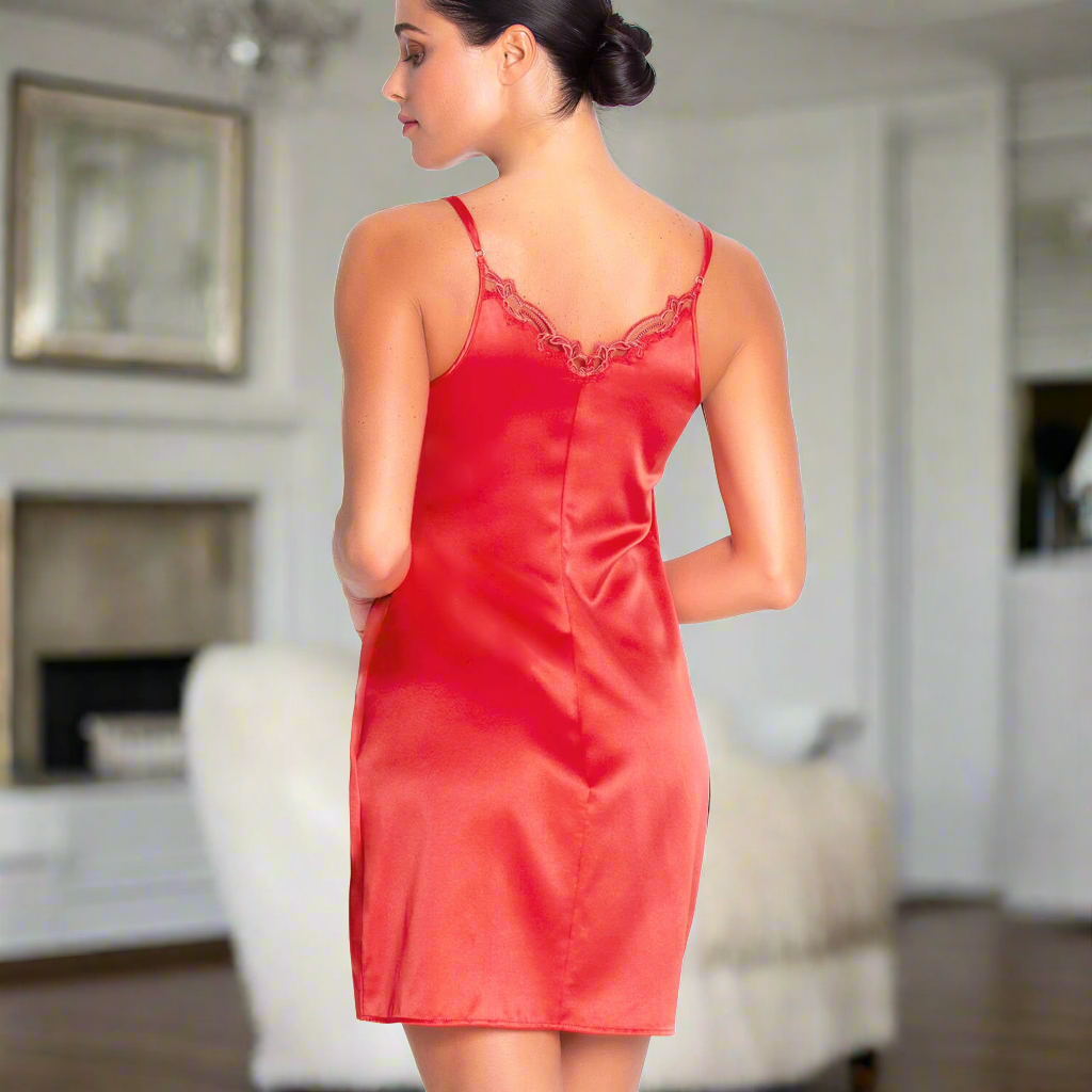 Lise Charmel Source Beauté Nightie in hibiscus, available at LaSource in Darien.