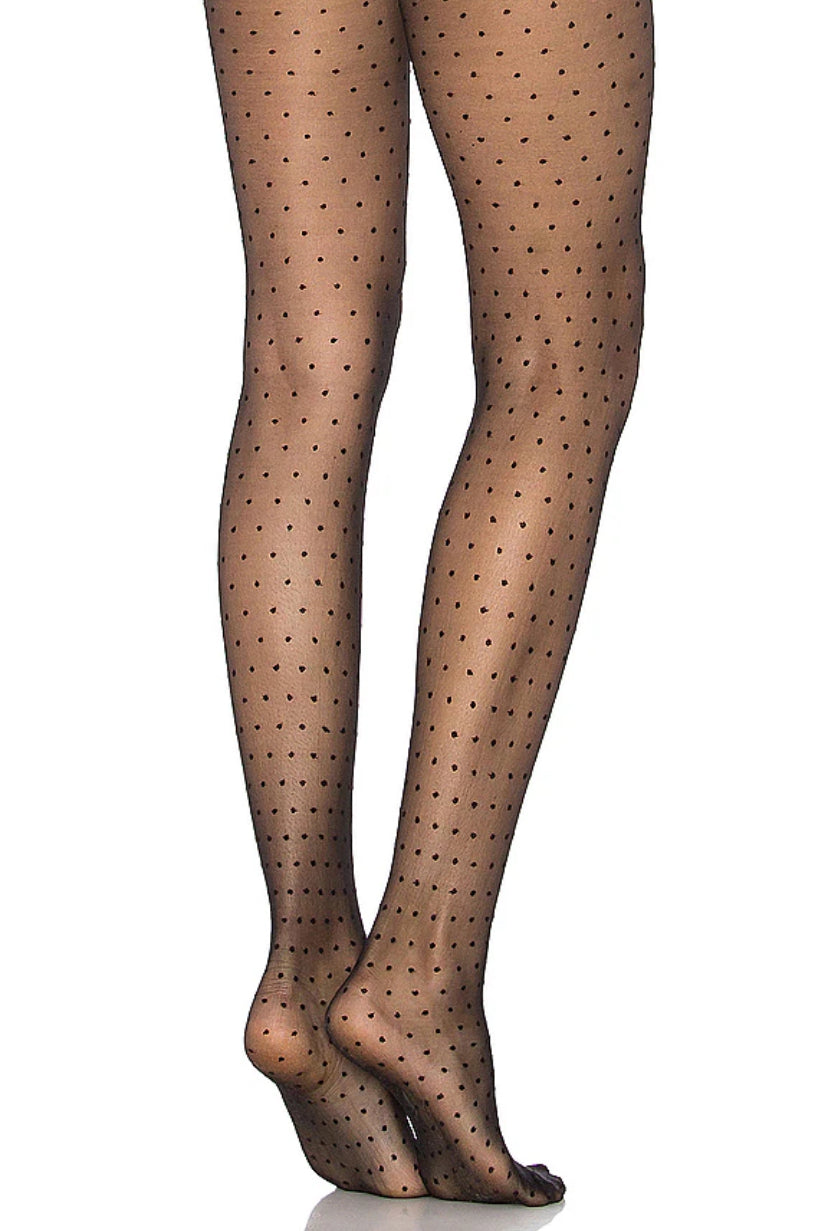Chic Dot Sheer Tights