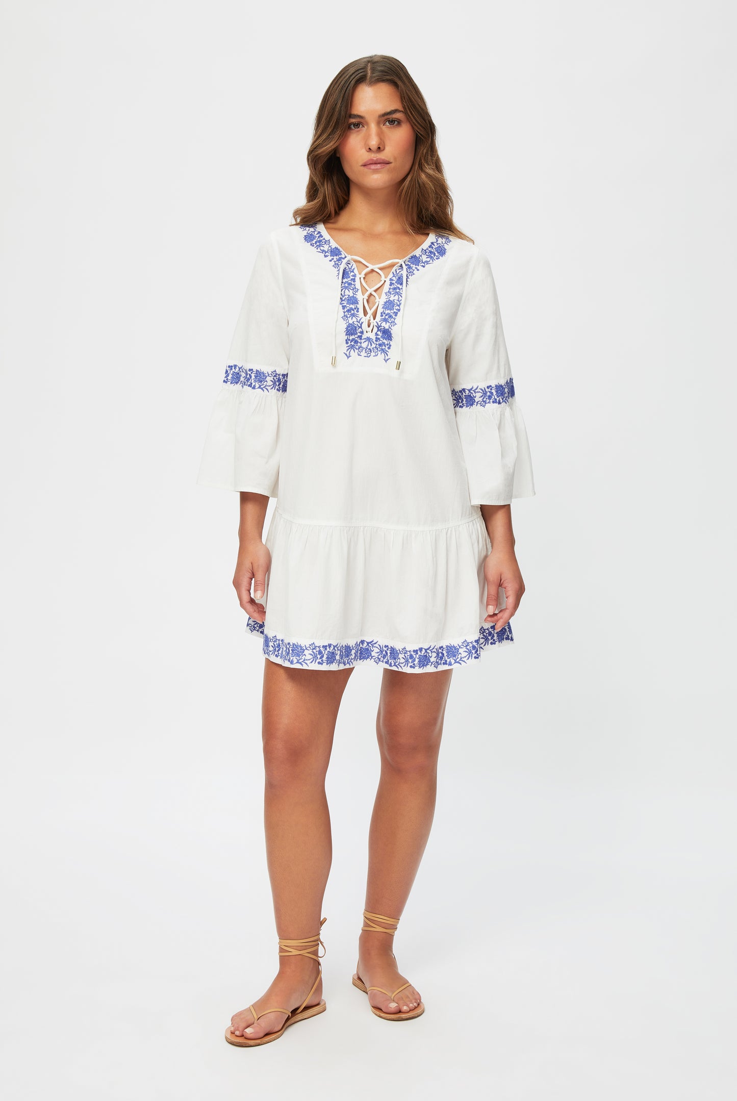 Cannes Lace Front Kaftan