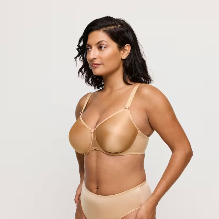 Satin Seamless Underwire Bra