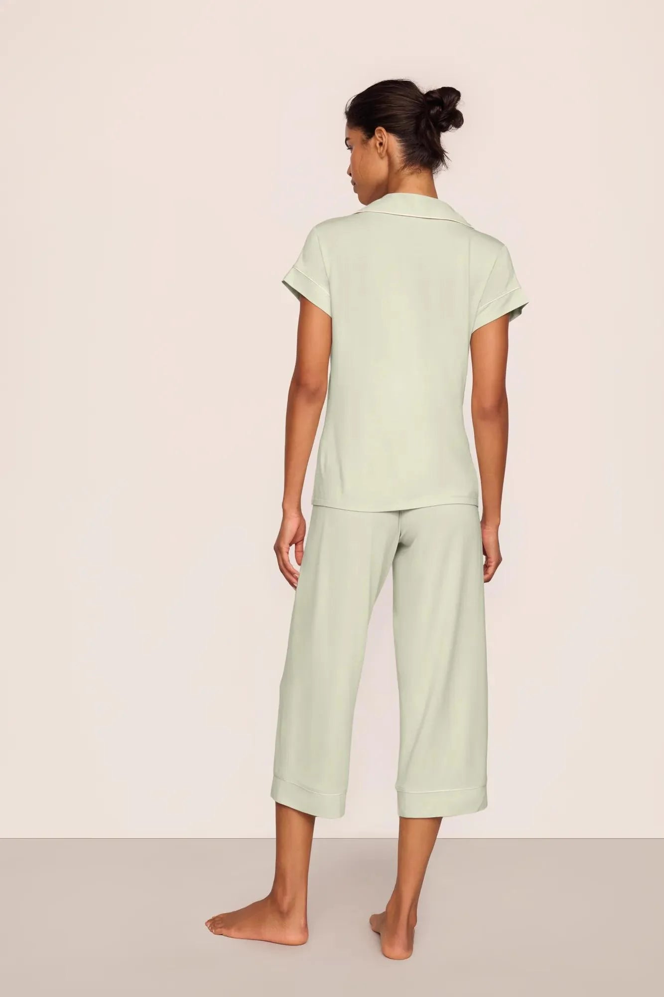 Gisele Short Sleeve Cropped PJ Set