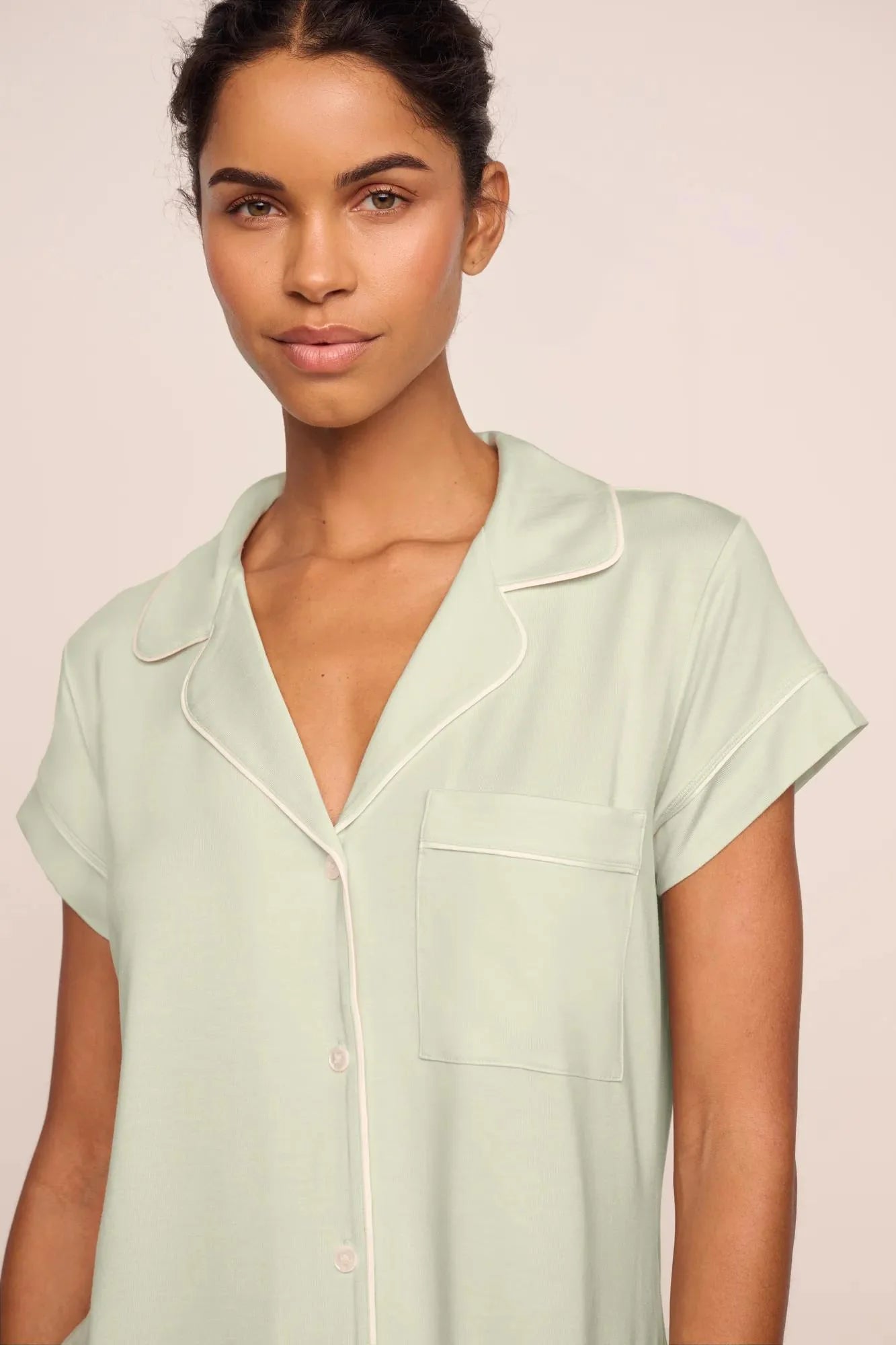 Gisele Short Sleeve Cropped PJ Set