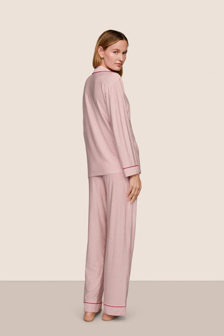 Gisele Duo Stripe Long PJ Set