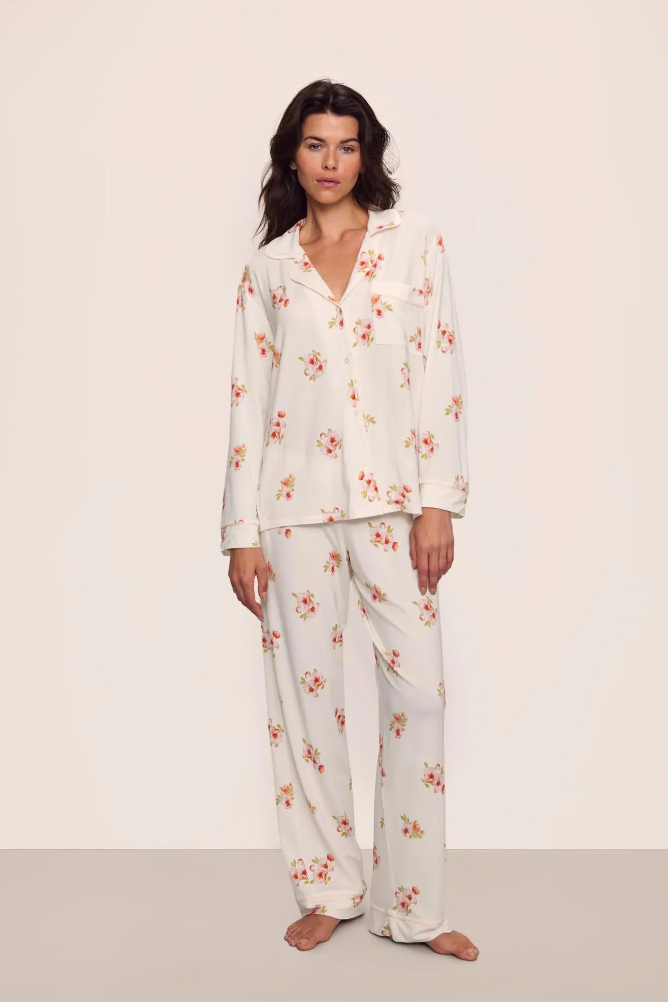 Gisele Printed Long PJ Set