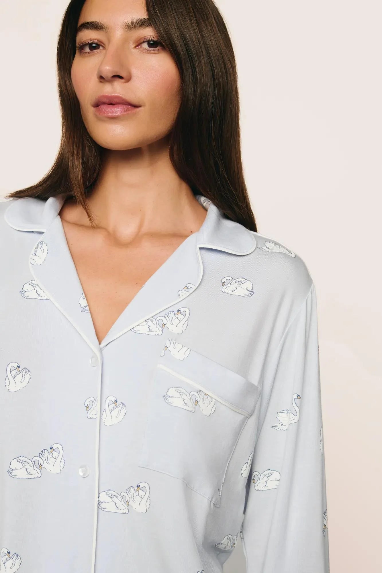 Gisele Printed Long PJ Set