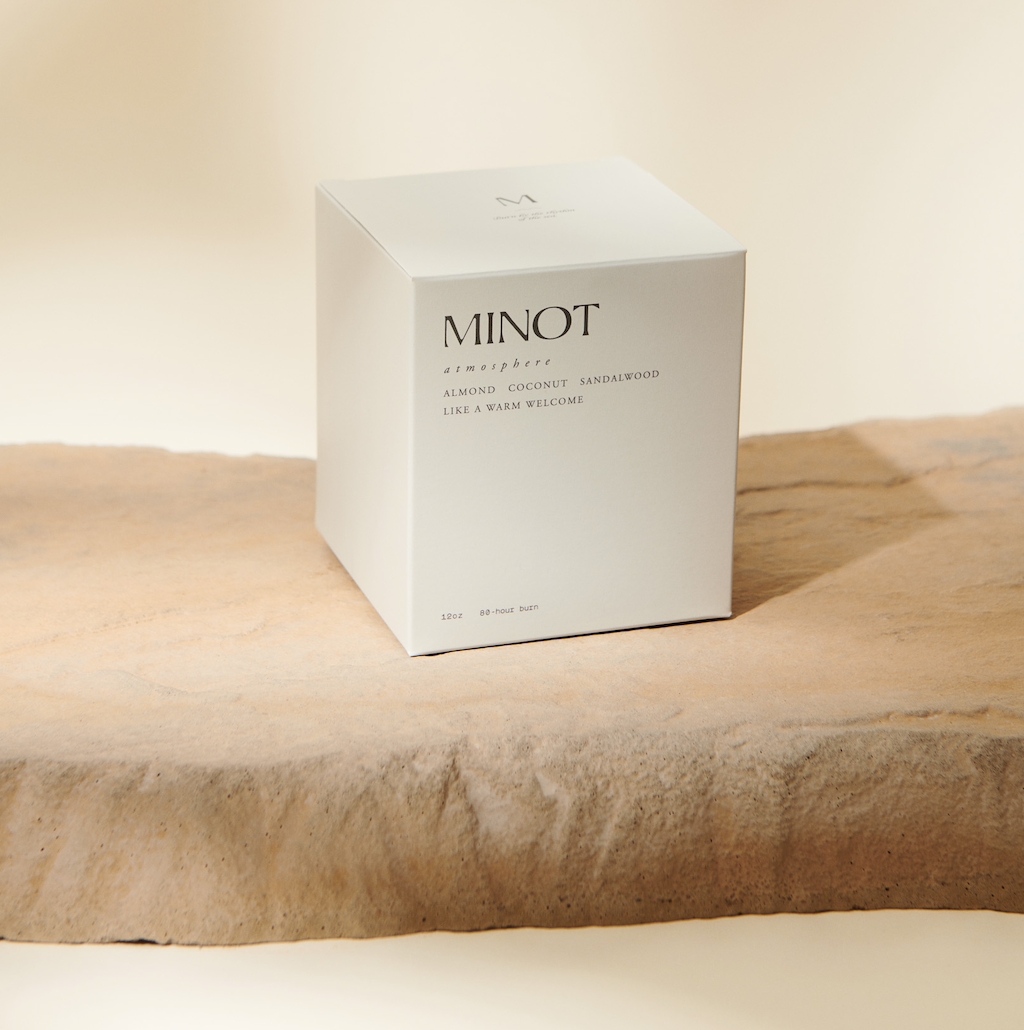 Minot - Atmosphere Candle, available at LaSource in Darien