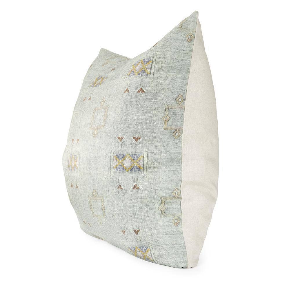 Iris Cactus Silk Pillow