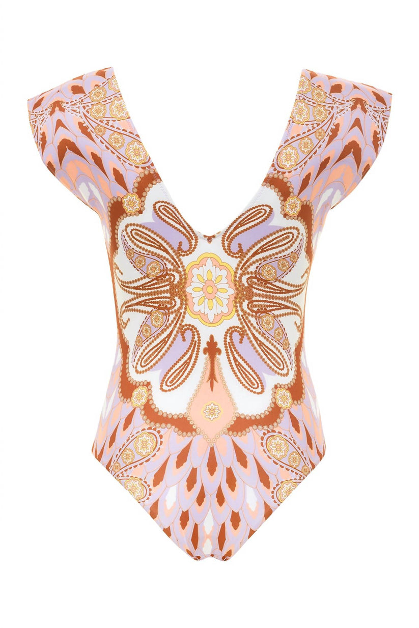 Liset One Piece in Maxi Paisley