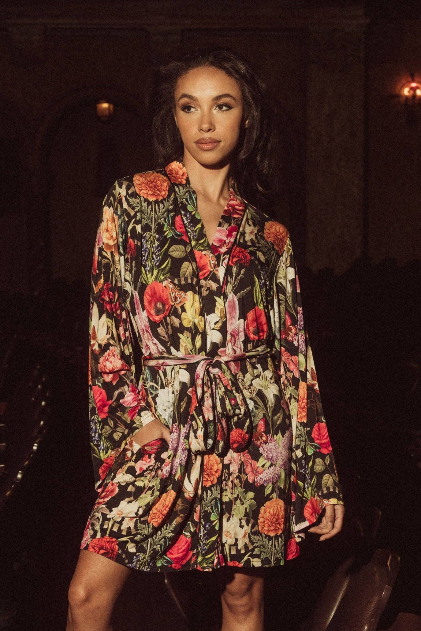 Garden of Eden Short Robe