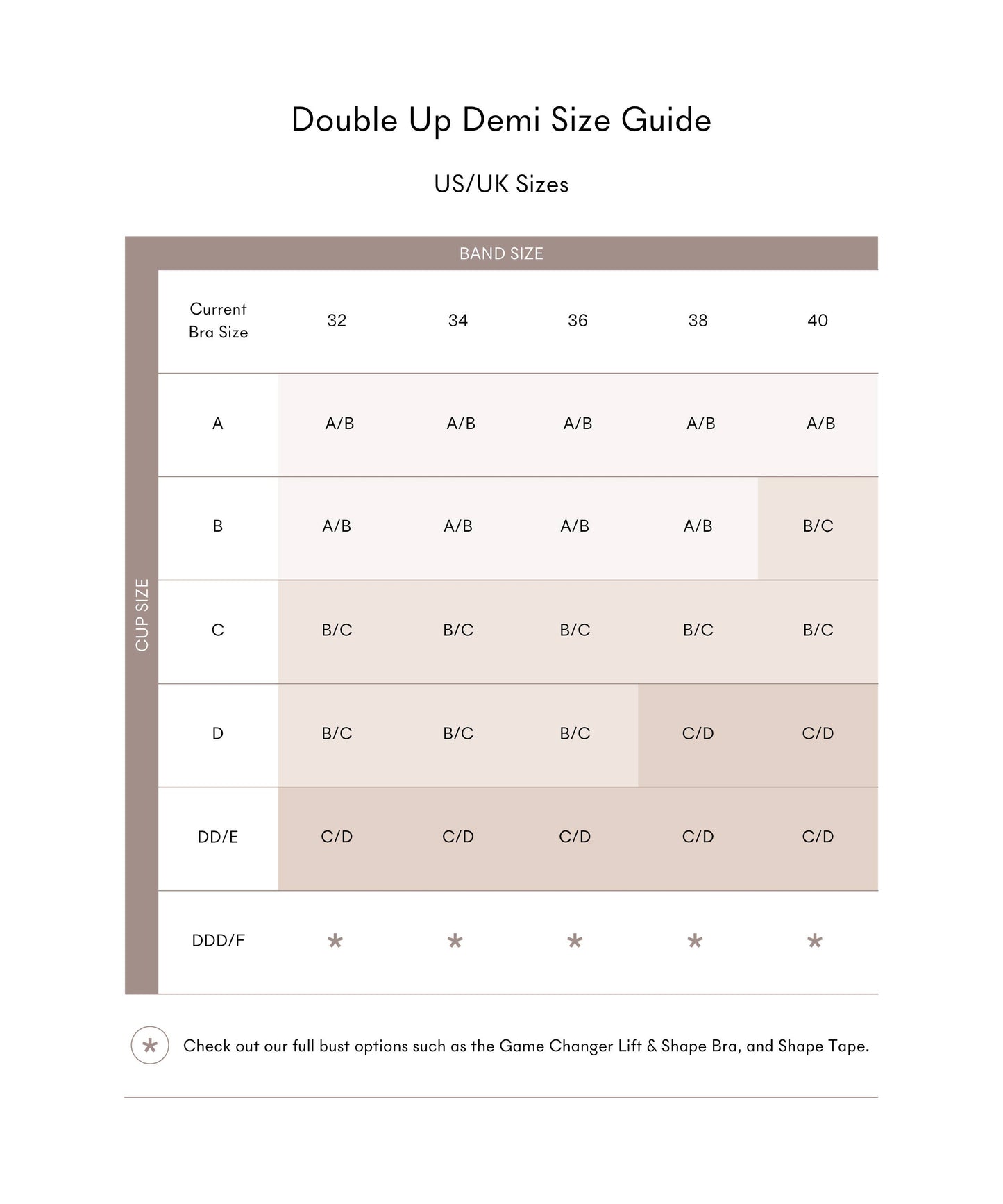 Double Up Volume Push-Up Demi Pads