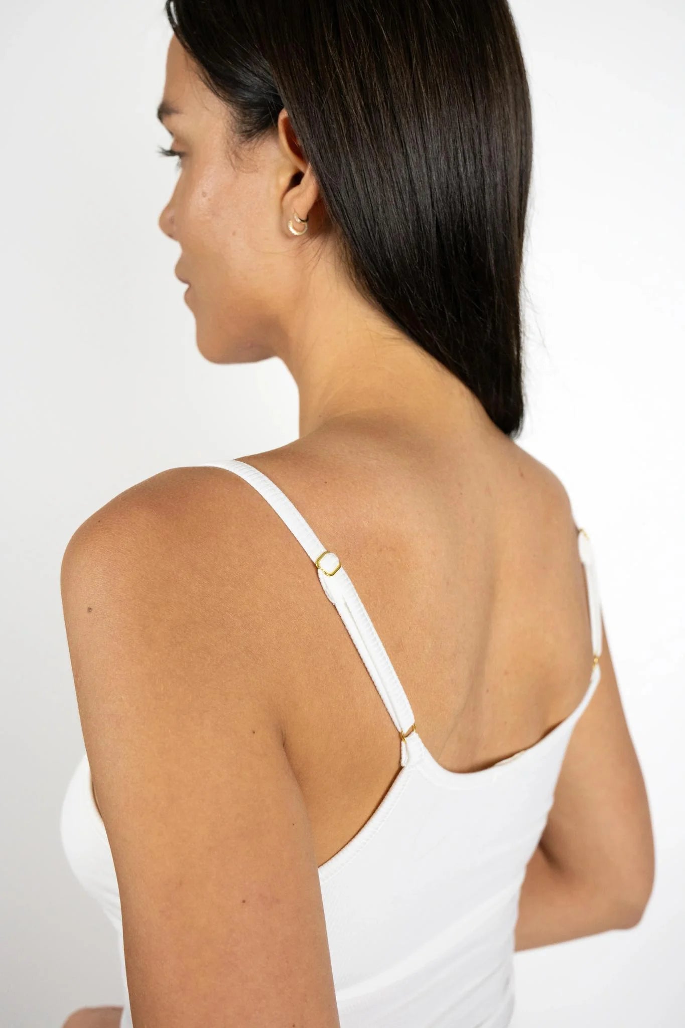 Ribbed Camisole with Shelf Bra