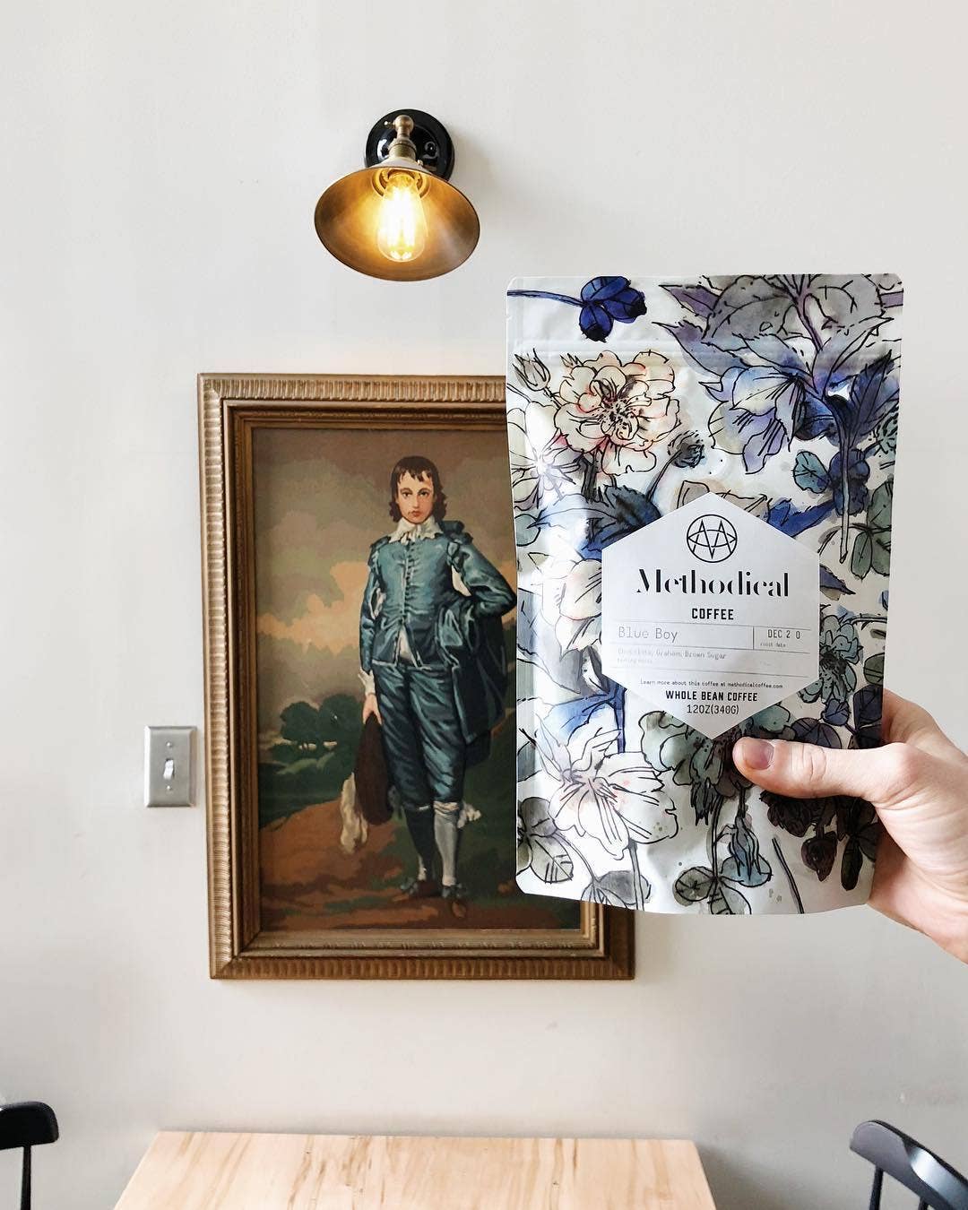 Methodical Coffee -Blue Boy, available at LaSource in Darien
