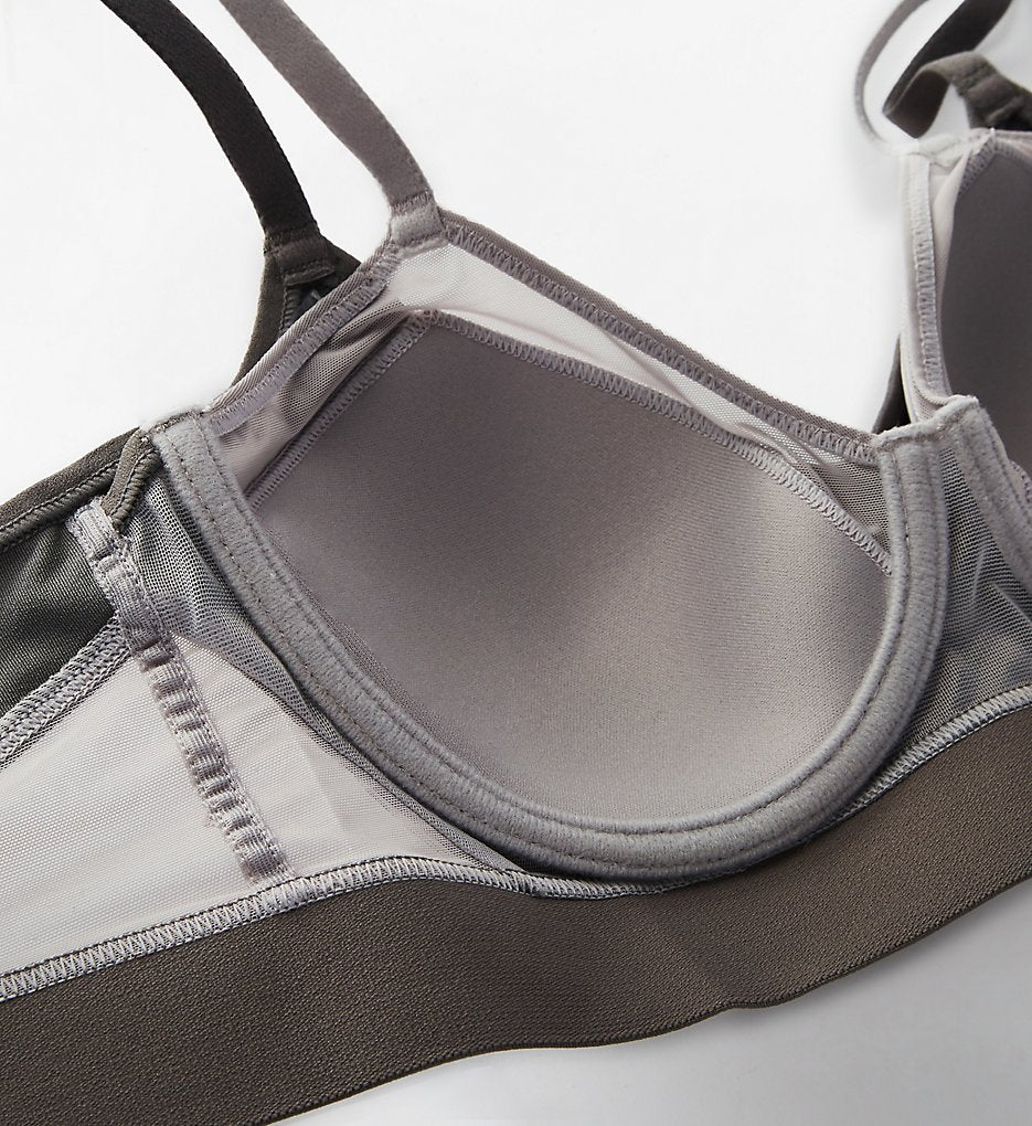 Natori Gravity Contour Underwire Sport Bra in Grey/Lead at LaSource in Darien