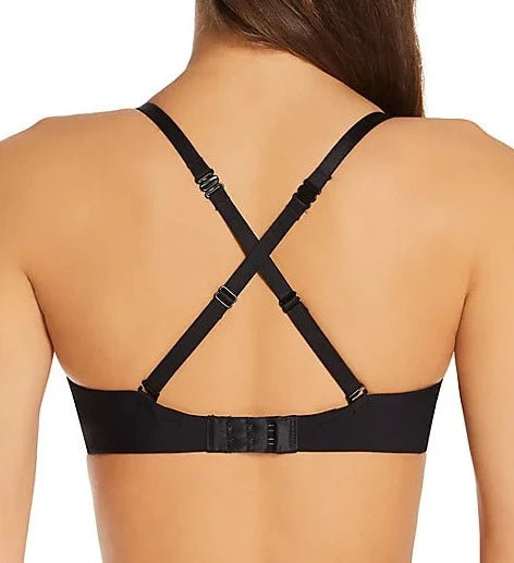 Simone Perele Essentiel Padded Plunge Bra in black at LaSource in Darien