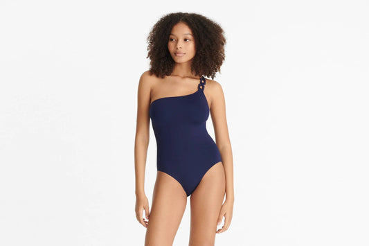 Plaisance One-Shoulder One-Piece