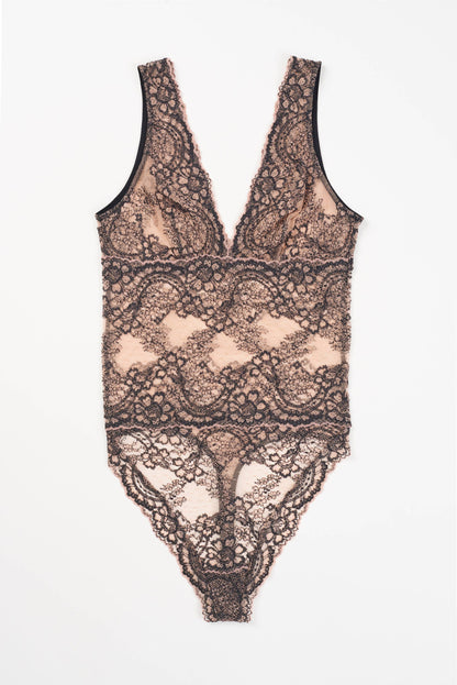 Farah Soft Plunge Bodysuit