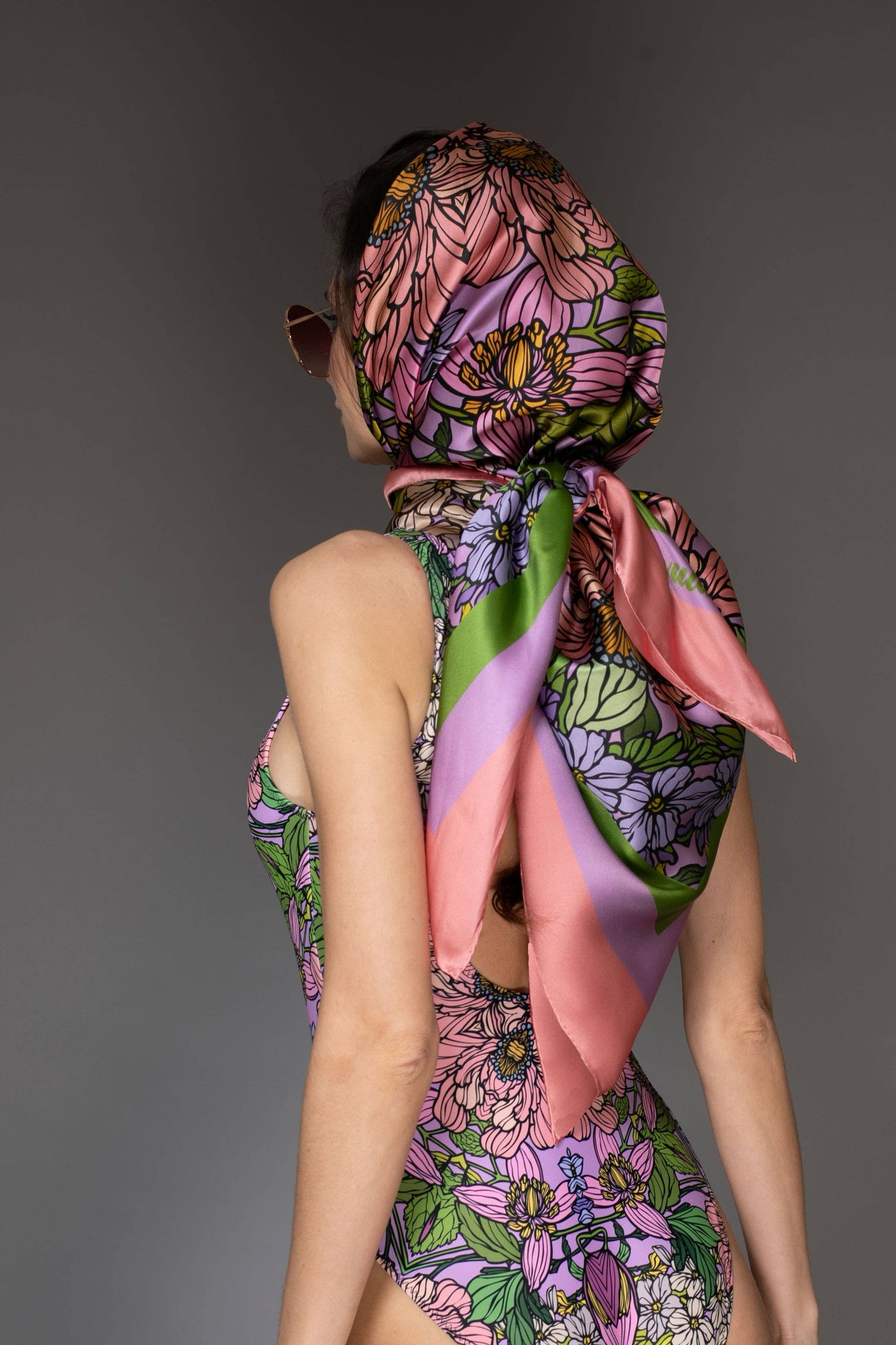 Garden Silk Scarf