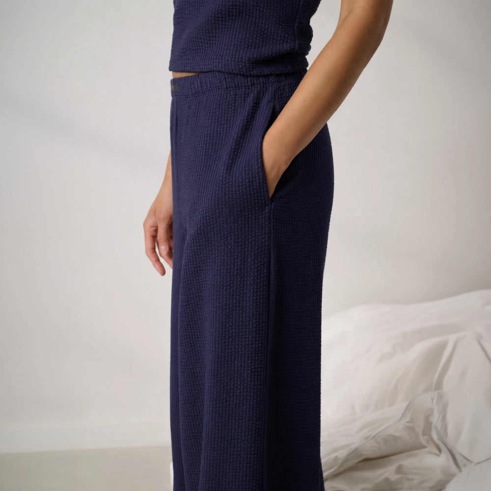 Organic Cotton Seersucker Pant