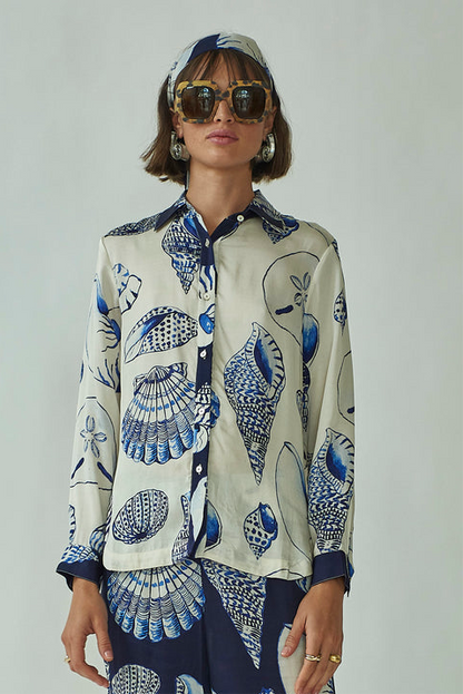 Carmen Shirt in Felicity Shell