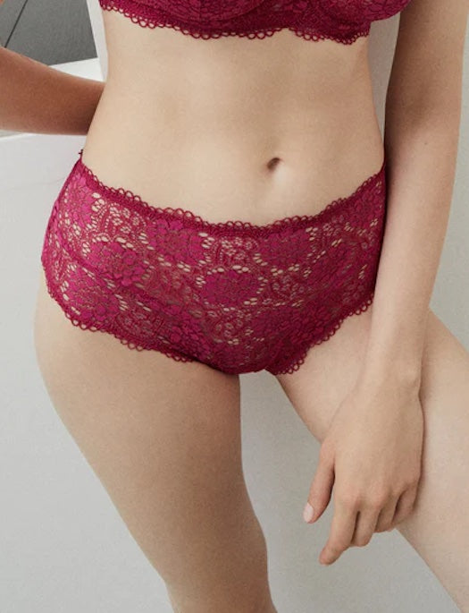 Else Lingerie Peony Brief in fuschia at LaSource in Darien