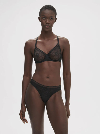 Black Comete Thong