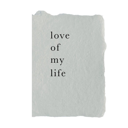 Love of My Life card