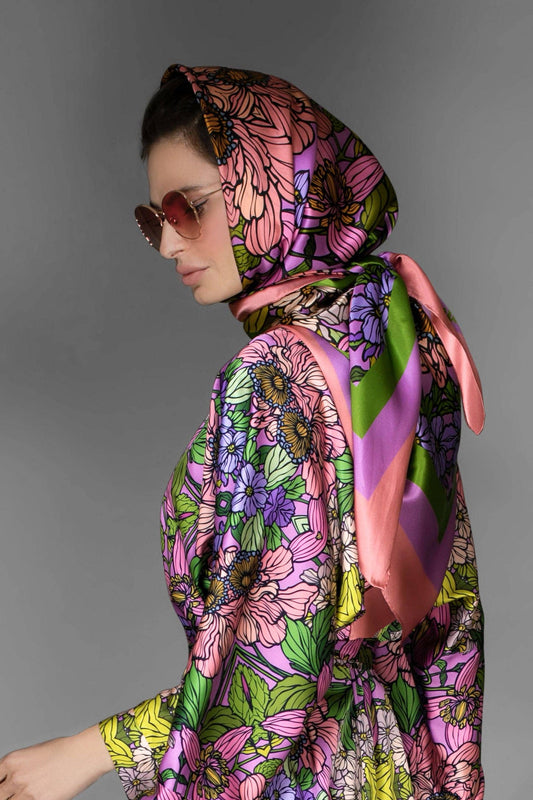 Garden Silk Scarf