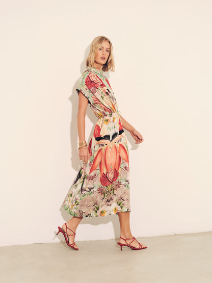 Valerie Kaftan in Flamingos