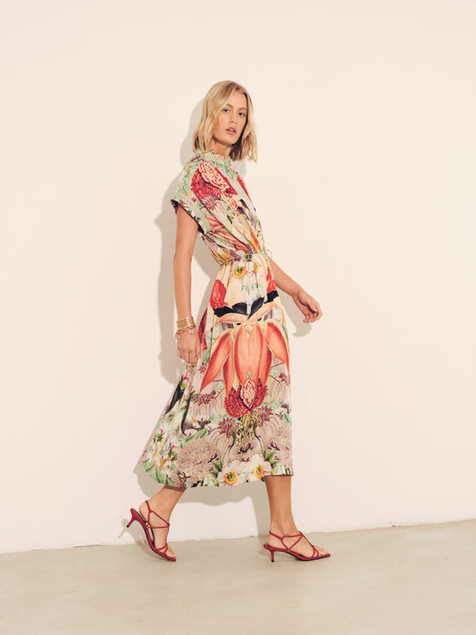 Valerie Kaftan in Flamingos