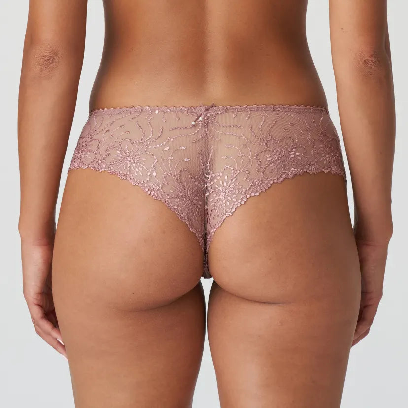 Marie Jo - Jane Thong - in Bois de Rose, available at LaSource in Darien. 