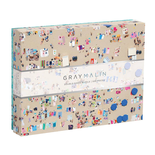 Gray Malin the Beach Double-Sided Puzzle