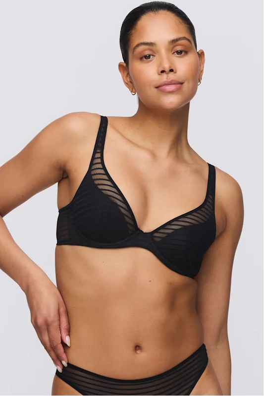 Basyl Half Padded Plunge Bra