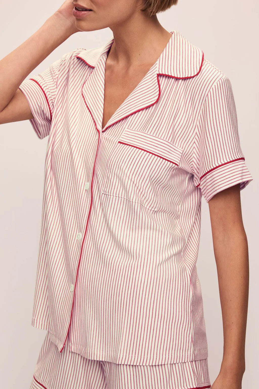 Gisele Duo Stripe Relaxed Short PJ Set
