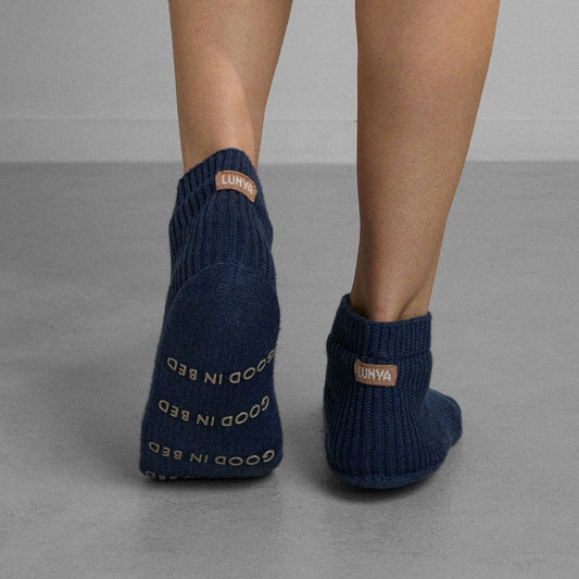 Cozy Cotton Silk Slipper Socks