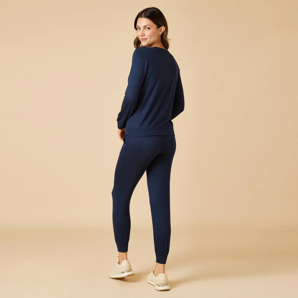 Dream Jersey Crew Neck Lounge Set
