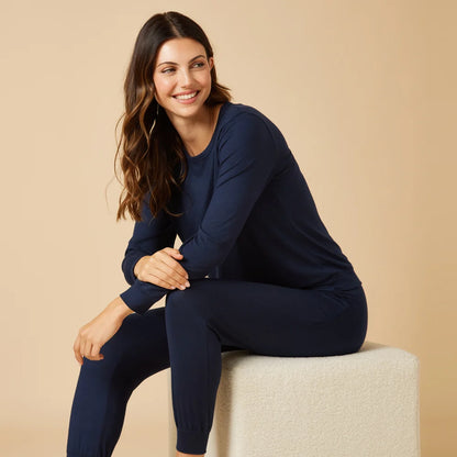 Dream Jersey Crew Neck Lounge Set