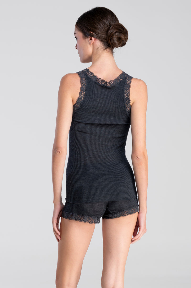 Wool and Silk Tank Top
