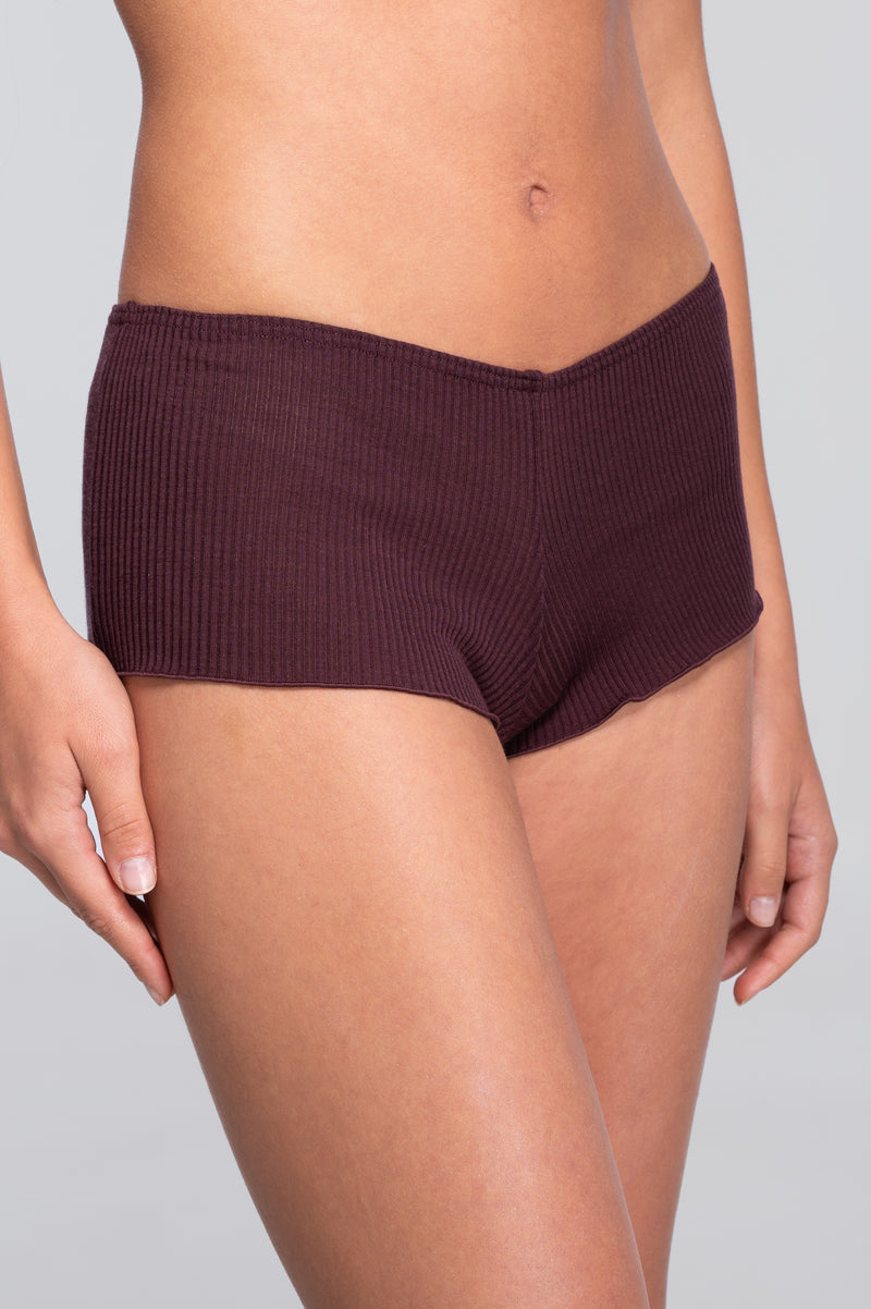 Wool and Silk Boyshort
